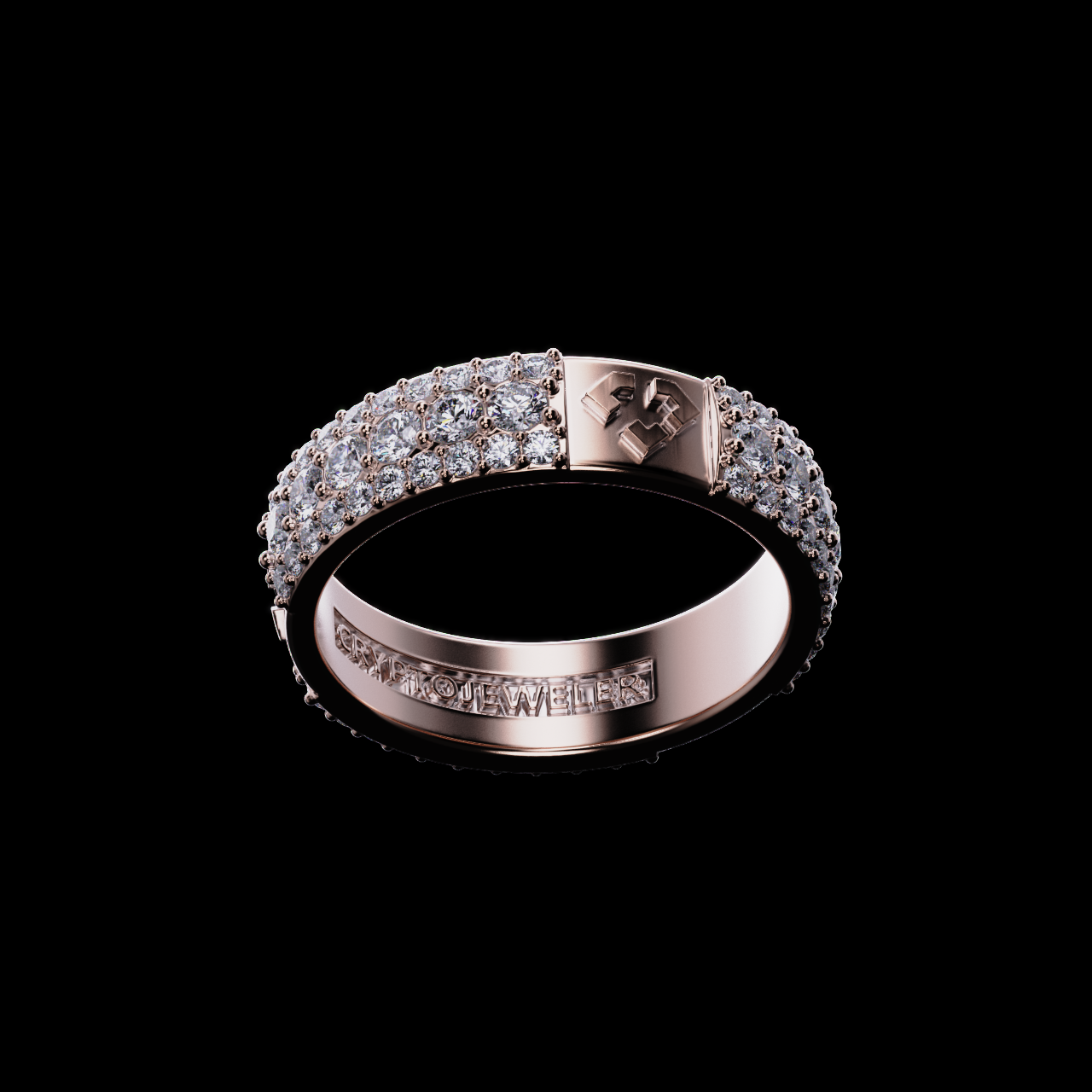 6mm CJ Diamond Logo Band